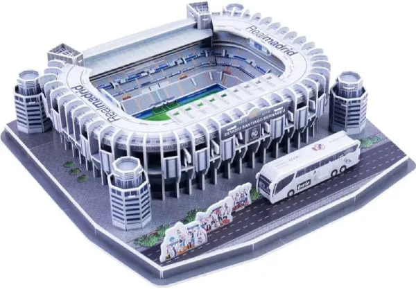 Estadio Santiago Bernabéu Puzzle 3D