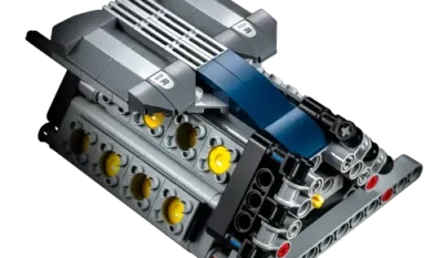 bugatti chiron lego motor