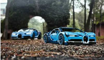 bugatti chiron lego y real