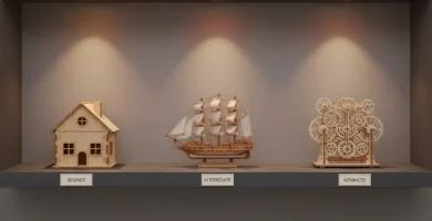 Tipos de maqueta de madera